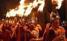 An Up Helly Aa style procession has been part of previous years' events