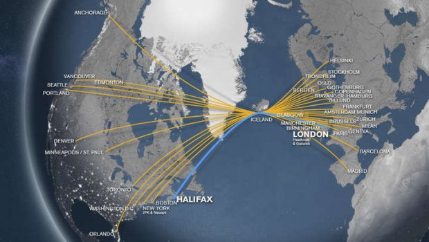 Flights from London to Halifax Nova Scotia