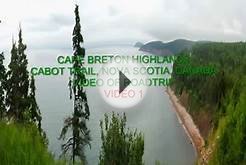 Cape Breton Highlands Nova Scotia Canada video trip1