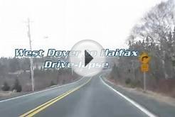 Drive-lapse West Dover to Halifax, Nova Scotia
