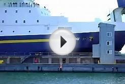 MV Caribou arriving in North Sydney, Nova Scotia