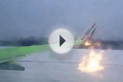 Westjet 737 takeoff into the storm from Halifax International.